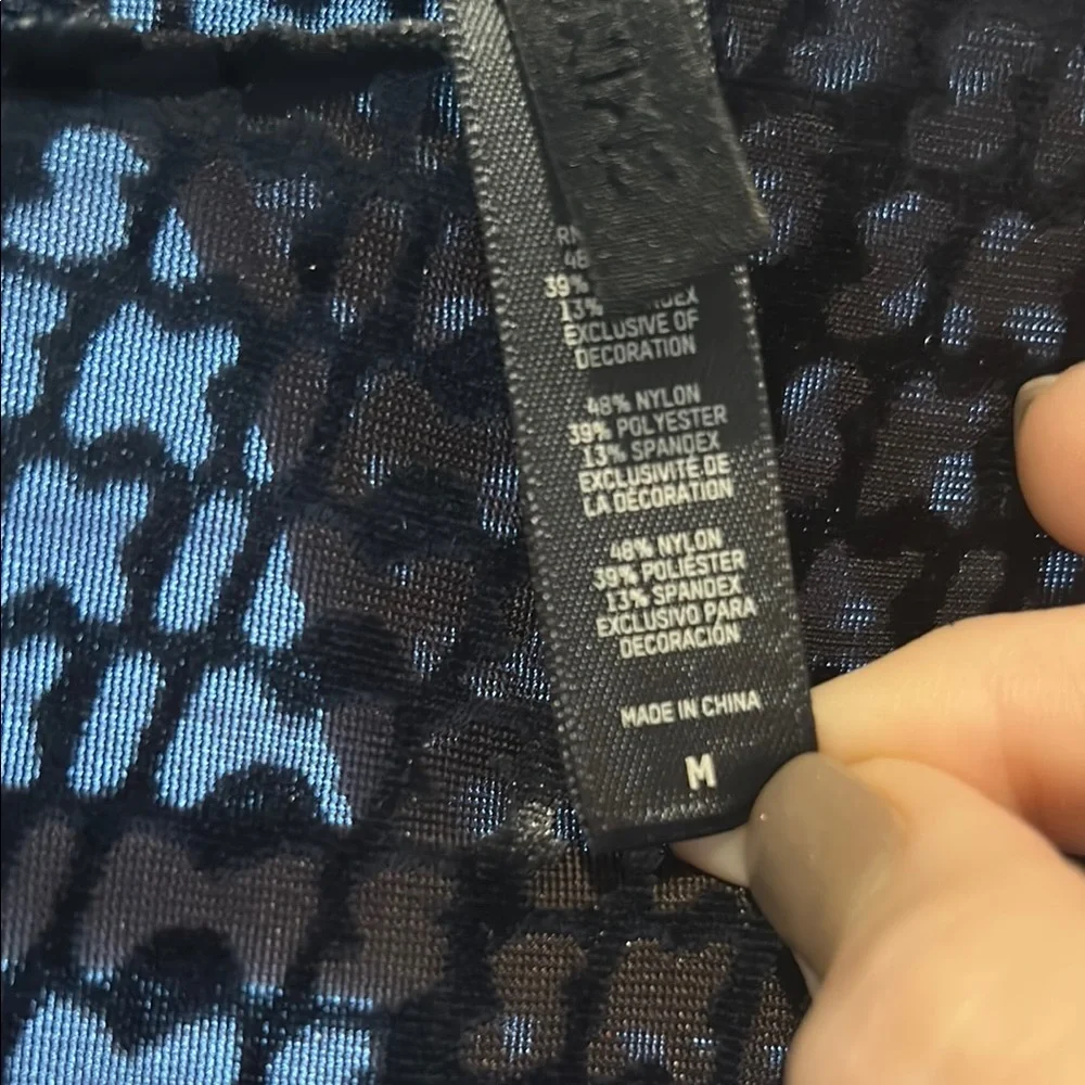 SKIMS Black Mesh Jumpsuit with keyhole back, built in gloves - Picture 3 of 15